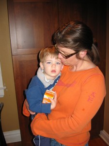 Our son had the tell-tale signs of allergies: circles under his eyes, congestion and lethargy.