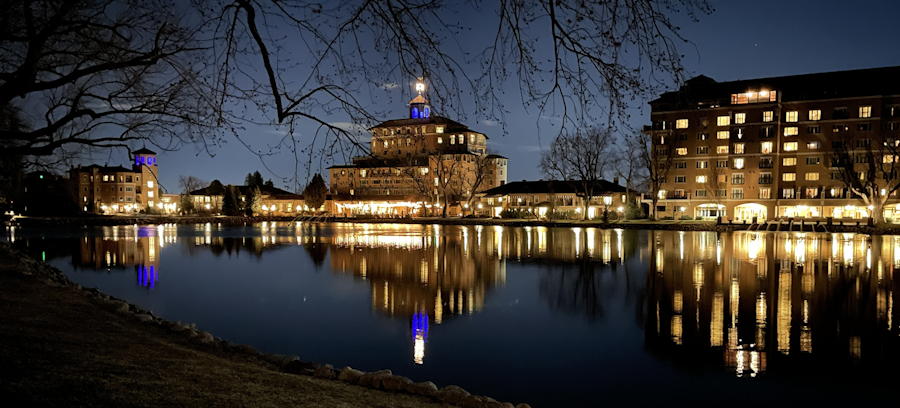 The Broadmoor at Night